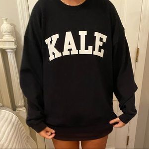 Kale Sweatshirt! Size large!